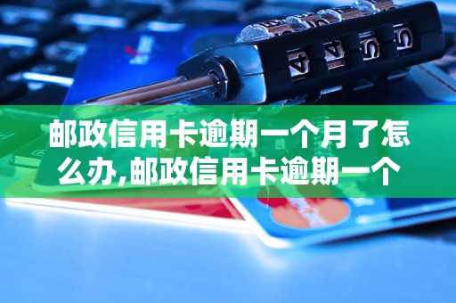 邮政信用卡逾期一个月了怎么办,邮政信用卡逾期一个月的后果