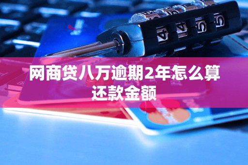 网商贷八万逾期2年怎么算还款金额