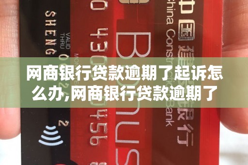 网商银行贷款逾期了起诉怎么办,网商银行贷款逾期了会被起诉吗