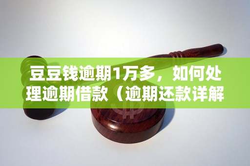 豆豆钱逾期1万多，如何处理逾期借款（逾期还款详解）