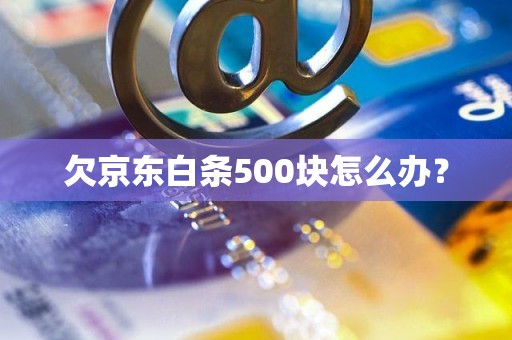 欠京东白条500块怎么办？