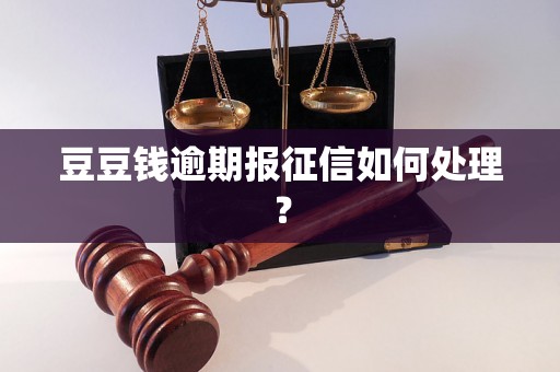 豆豆钱逾期报征信如何处理？