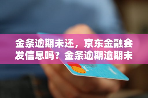 金条逾期未还，京东金融会发信息吗？金条逾期逾期未还会有什么后果？