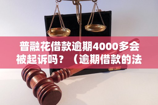 普融花借款逾期4000多会被起诉吗？（逾期借款的法律后果）