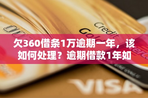 欠360借条1万逾期一年，该如何处理？逾期借款1年如何解决？