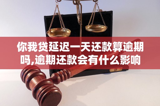 你我贷延迟一天还款算逾期吗,逾期还款会有什么影响