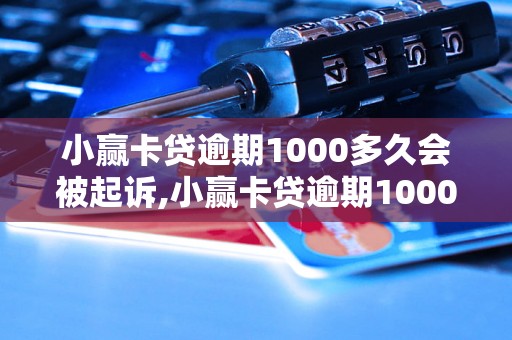 小赢卡贷逾期1000多久会被起诉,小赢卡贷逾期1000多天会怎样处理