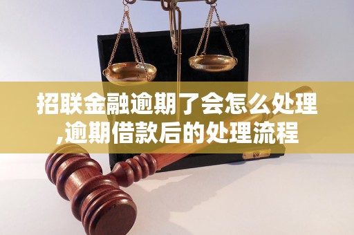 招联金融逾期了会怎么处理,逾期借款后的处理流程