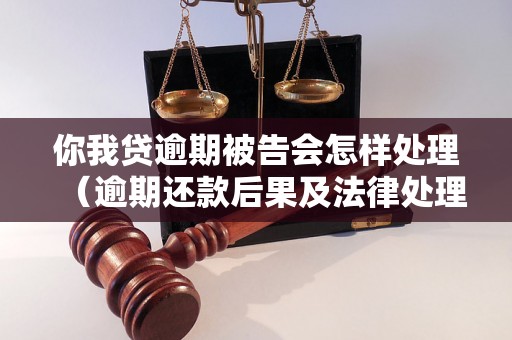 你我贷逾期被告会怎样处理（逾期还款后果及法律处理）