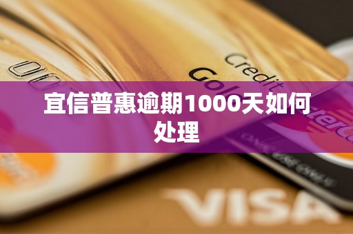 宜信普惠逾期1000天如何处理