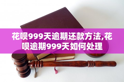 花呗999天逾期还款方法,花呗逾期999天如何处理