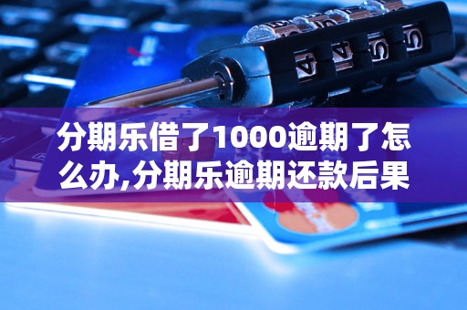 分期乐借了1000逾期了怎么办,分期乐逾期还款后果及处理方法