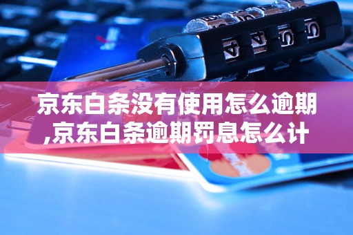 京东白条没有使用怎么逾期,京东白条逾期罚息怎么计算