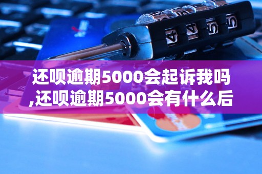 还呗逾期5000会起诉我吗,还呗逾期5000会有什么后果