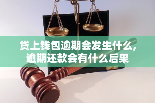 贷上钱包逾期会发生什么,逾期还款会有什么后果