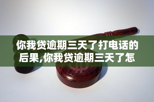 你我贷逾期三天了打电话的后果,你我贷逾期三天了怎么办