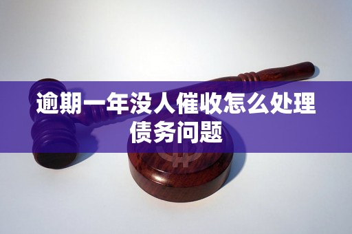 逾期一年没人催收怎么处理债务问题