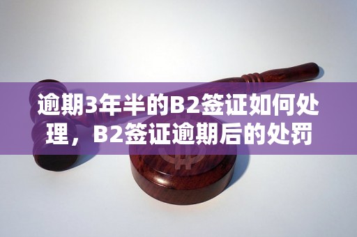 逾期3年半的B2签证如何处理，B2签证逾期后的处罚措施