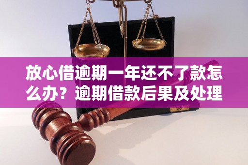 放心借逾期一年还不了款怎么办？逾期借款后果及处理方法