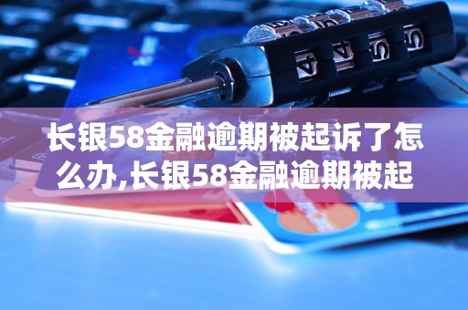 长银58金融逾期被起诉了怎么办,长银58金融逾期被起诉后的解决方法