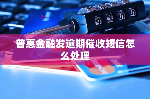 普惠金融发逾期催收短信怎么处理