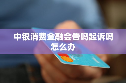 中银消费金融会告吗起诉吗怎么办