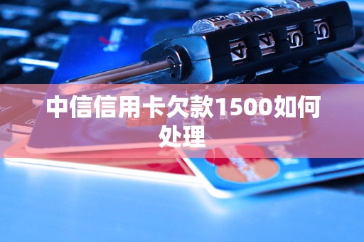 中信信用卡欠款1500如何处理