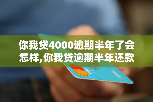 你我贷4000逾期半年了会怎样,你我贷逾期半年还款后果及解决方法