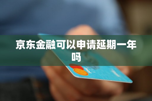 京东金融可以申请延期一年吗