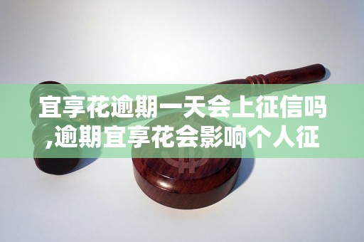 宜享花逾期一天会上征信吗,逾期宜享花会影响个人征信吗