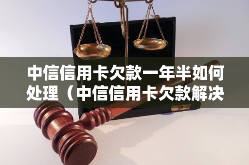 中信信用卡欠款一年半如何处理（中信信用卡欠款解决办法）