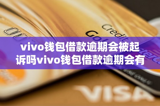 vivo钱包借款逾期会被起诉吗vivo钱包借款逾期会有什么后果