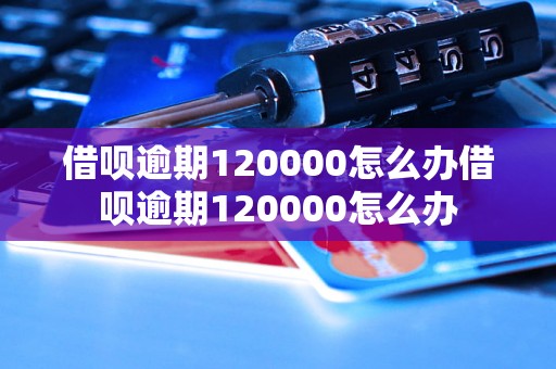 借呗逾期120000怎么办借呗逾期120000怎么办