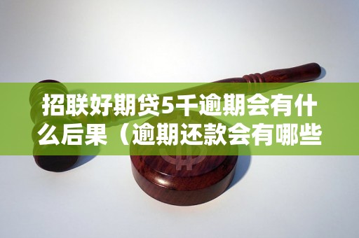 招联好期贷5千逾期会有什么后果（逾期还款会有哪些影响）