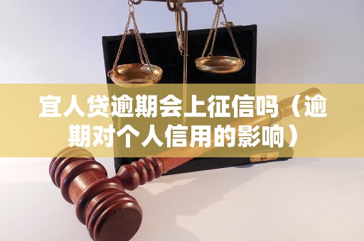 宜人贷逾期会上征信吗（逾期对个人信用的影响）