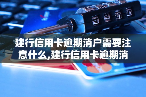 建行信用卡逾期消户需要注意什么,建行信用卡逾期消户的后果