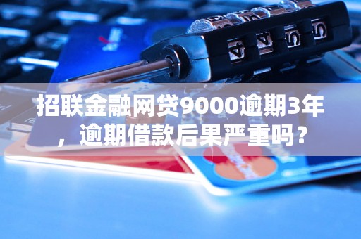 招联金融网贷9000逾期3年，逾期借款后果严重吗？