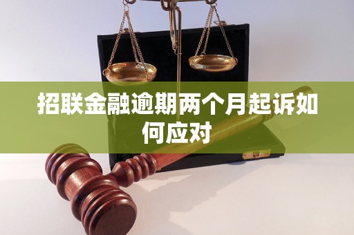 招联金融逾期两个月起诉如何应对