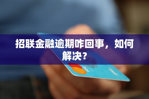 招联金融逾期咋回事，如何解决？