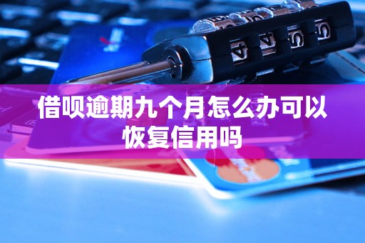 借呗逾期九个月怎么办可以恢复信用吗