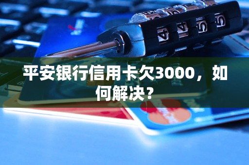 平安银行信用卡欠3000，如何解决？