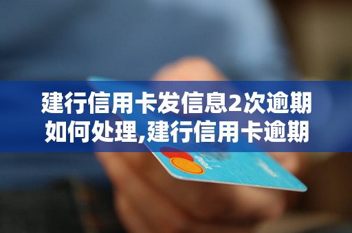 建行信用卡发信息2次逾期如何处理,建行信用卡逾期还款的后果