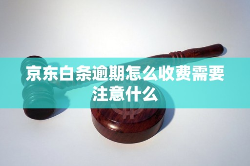 京东白条逾期怎么收费需要注意什么