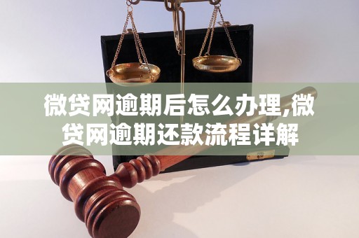 微贷网逾期后怎么办理,微贷网逾期还款流程详解