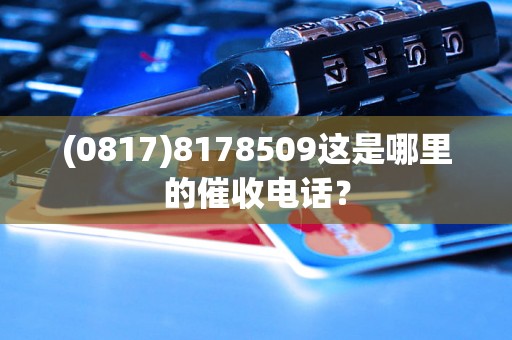 (0817)8178509这是哪里的催收电话？