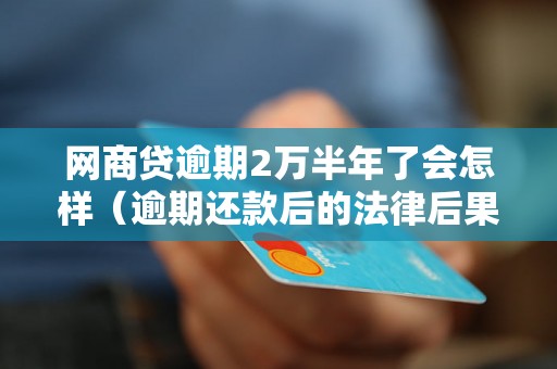 网商贷逾期2万半年了会怎样（逾期还款后的法律后果和处理方式）