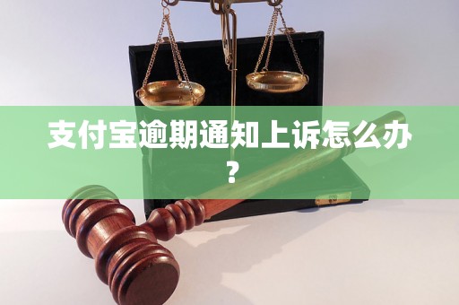 支付宝逾期通知上诉怎么办？