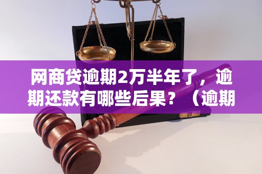 网商贷逾期2万半年了，逾期还款有哪些后果？（逾期还款后果详解）