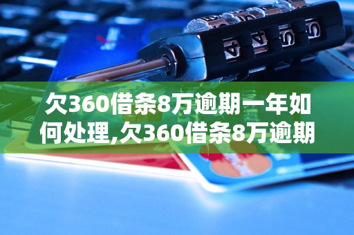 欠360借条8万逾期一年如何处理,欠360借条8万逾期一年应该赔偿多少