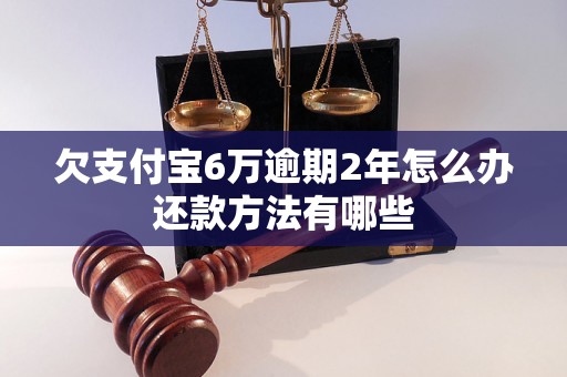 欠支付宝6万逾期2年怎么办还款方法有哪些